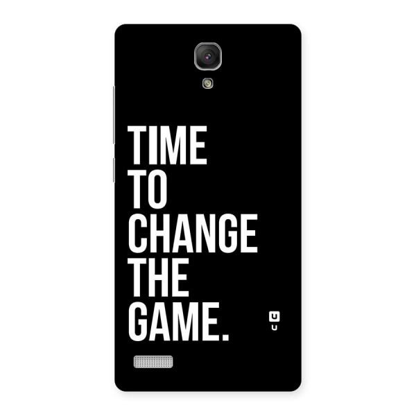 Time to Change the Game Back Case for Redmi Note