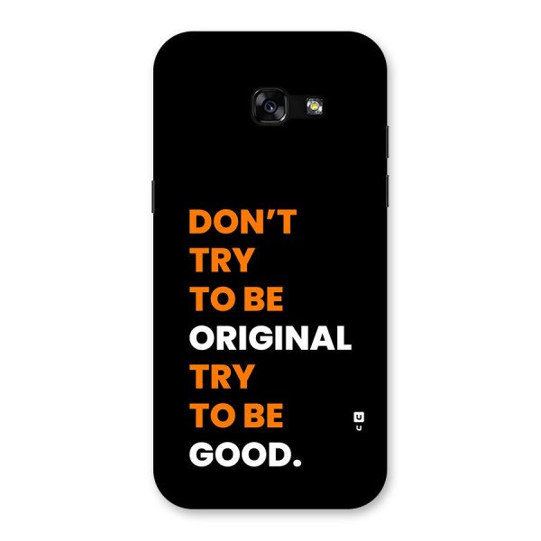 To Be Good Back Case for Galaxy A5 2017