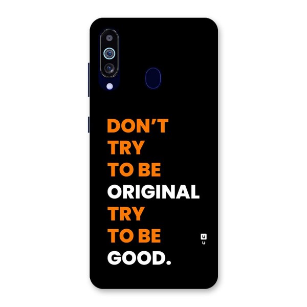 To Be Good Back Case for Galaxy A60