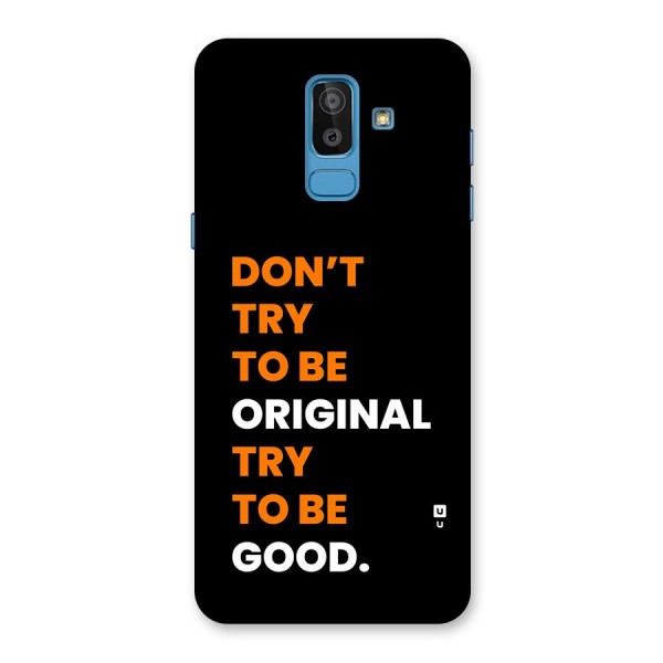 To Be Good Back Case for Galaxy J8