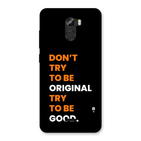 To Be Good Back Case for Gionee X1