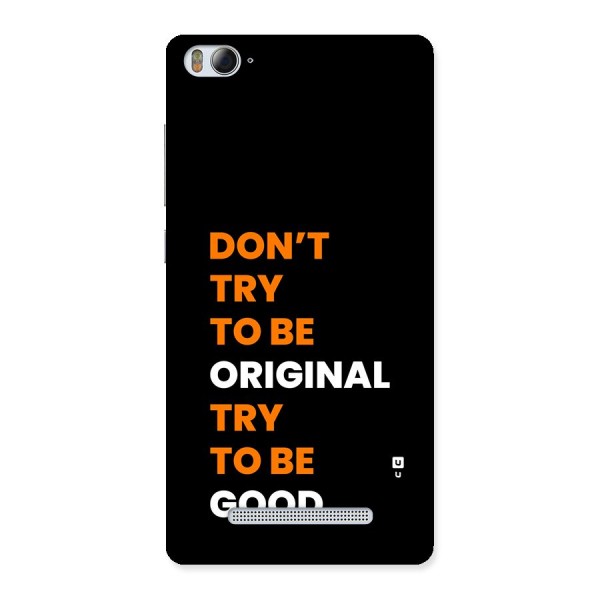 To Be Good Back Case for Mi4i