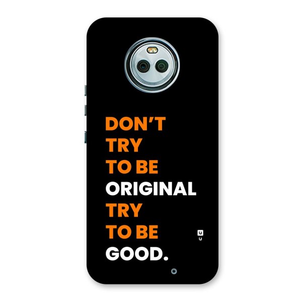 To Be Good Back Case for Moto X4