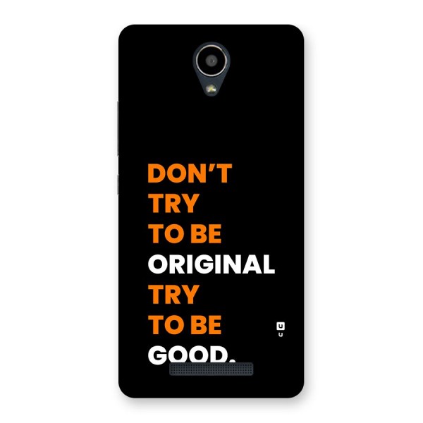 To Be Good Back Case for Redmi Note 2