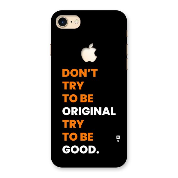 To Be Good Back Case for iPhone 7 Apple Cut