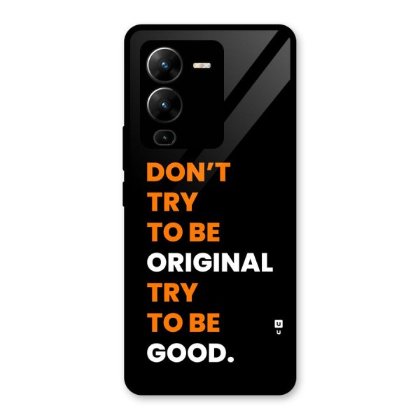 To Be Good Glass Back Case for Vivo V25 Pro