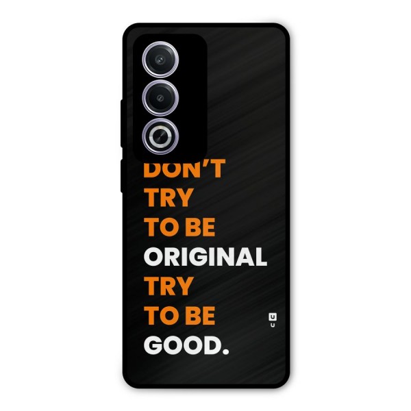 To Be Good Metal Back Case for Oppo A3 Pro