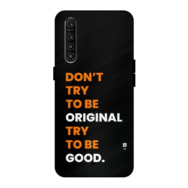 To Be Good Metal Back Case for Realme XT