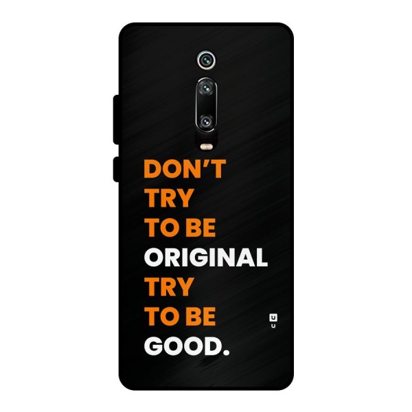 To Be Good Metal Back Case for Redmi K20 Pro