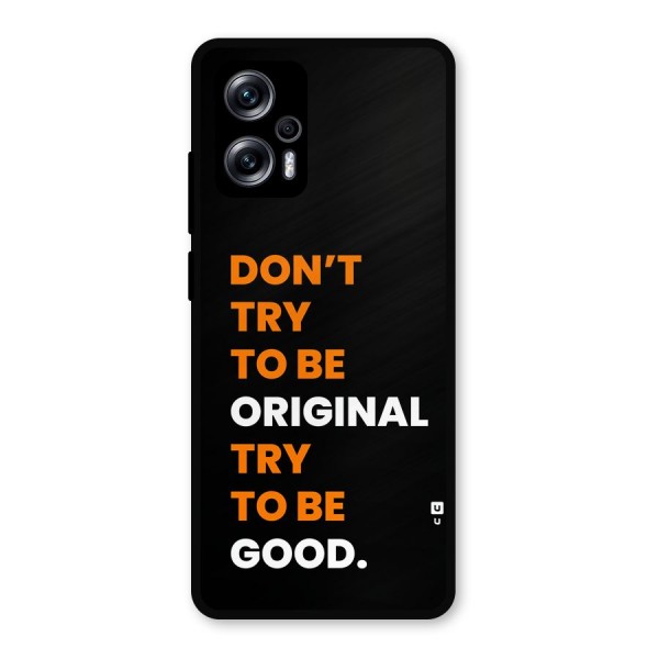 To Be Good Metal Back Case for Redmi K50i