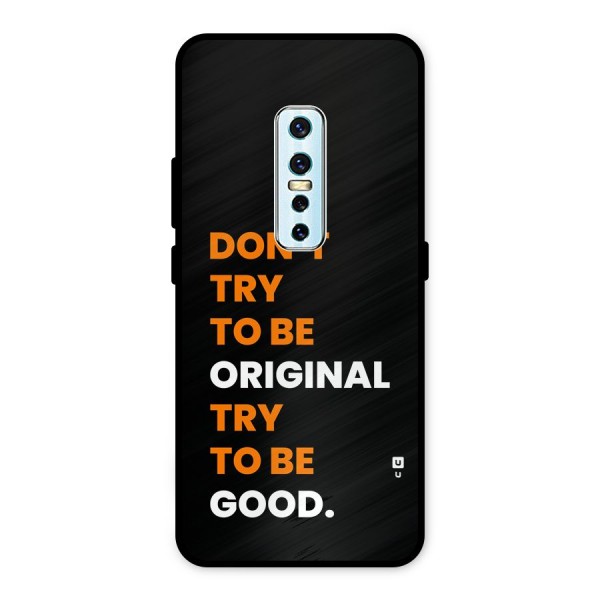 To Be Good Metal Back Case for Vivo V17 Pro