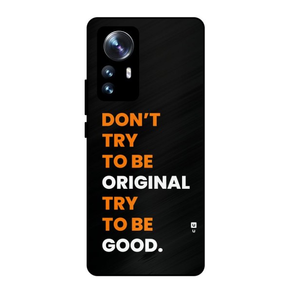 To Be Good Metal Back Case for Xiaomi 12 Pro