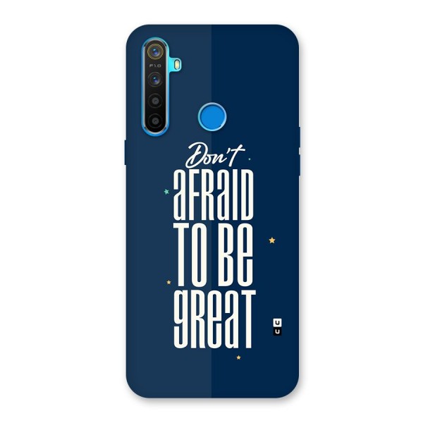 To Be Great Back Case for Realme 5s