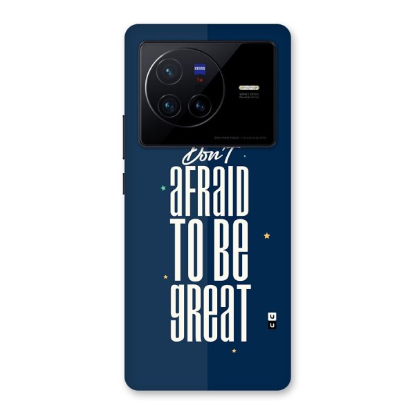 To Be Great Back Case for Vivo X80