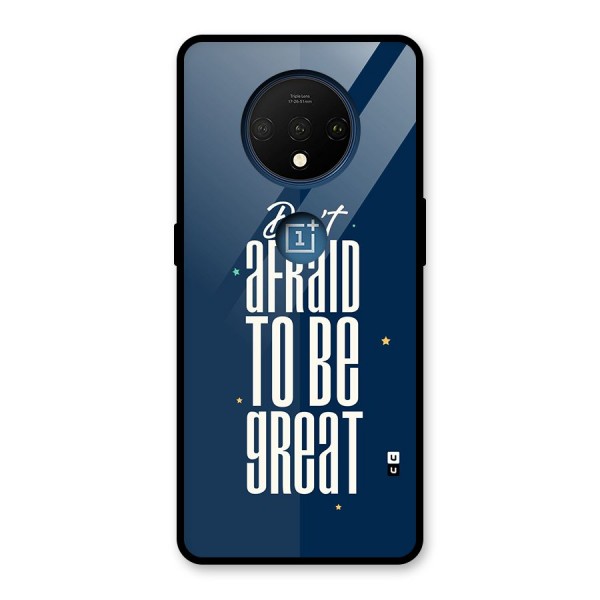 To Be Great Glass Back Case for OnePlus 7T