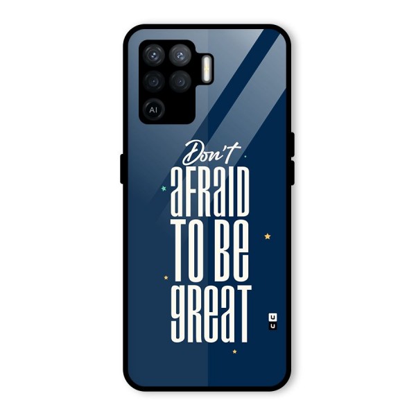 To Be Great Glass Back Case for Oppo F19 Pro