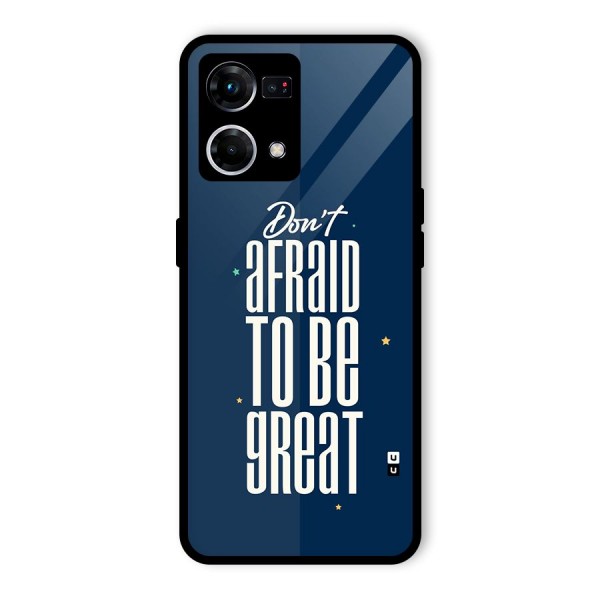 To Be Great Glass Back Case for Oppo F21 Pro 4G