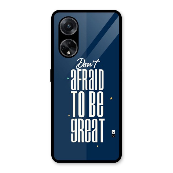 To Be Great Glass Back Case for Oppo F23