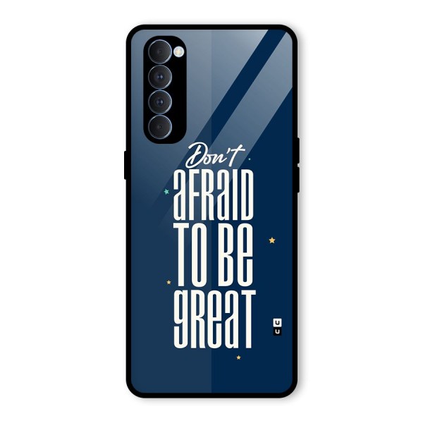 To Be Great Glass Back Case for Oppo Reno4 Pro