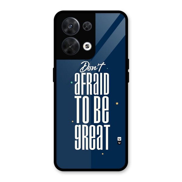 To Be Great Glass Back Case for Oppo Reno8 5G