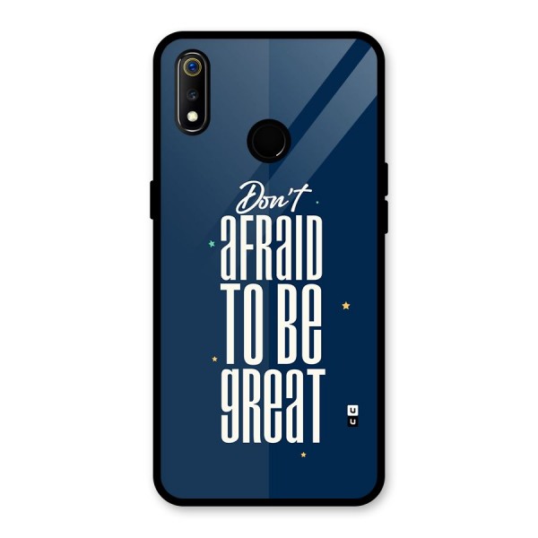 To Be Great Glass Back Case for Realme 3i