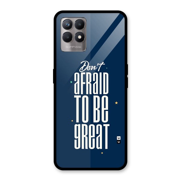 To Be Great Glass Back Case for Realme 8i