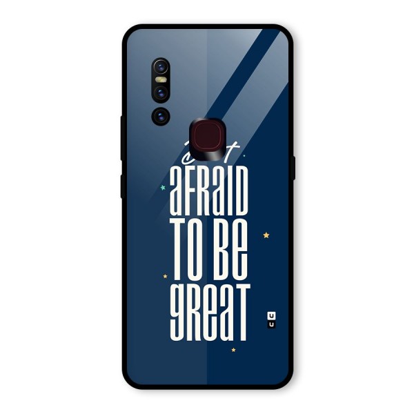 To Be Great Glass Back Case for Vivo V15