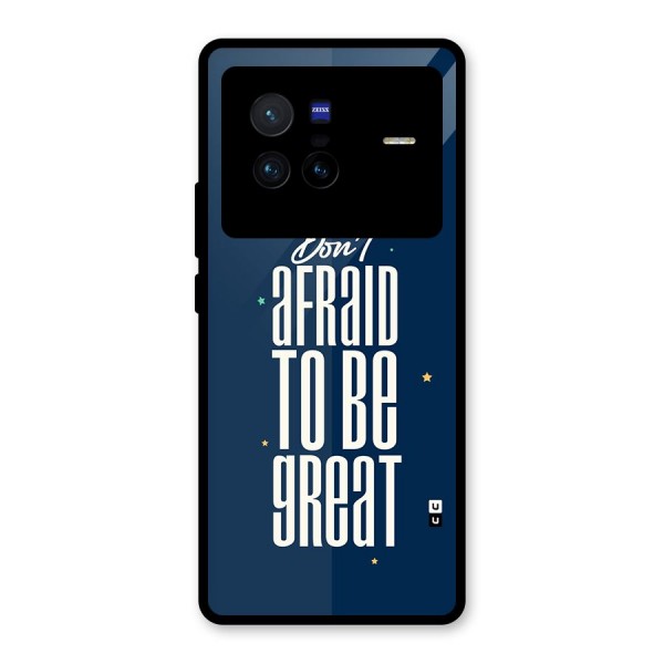 To Be Great Glass Back Case for Vivo X80