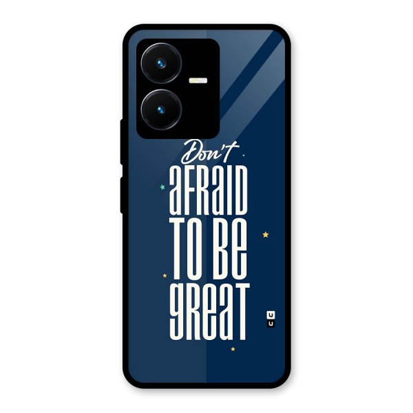 To Be Great Glass Back Case for Vivo Y22