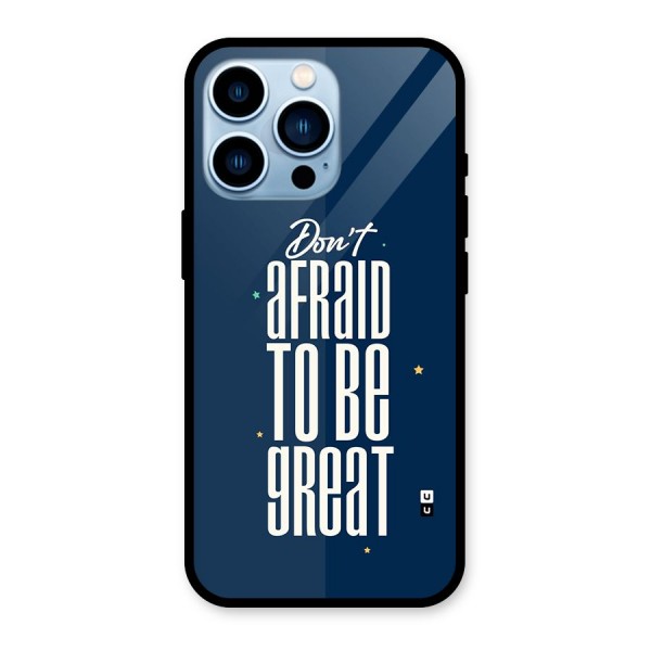 To Be Great Glass Back Case for iPhone 13 Pro