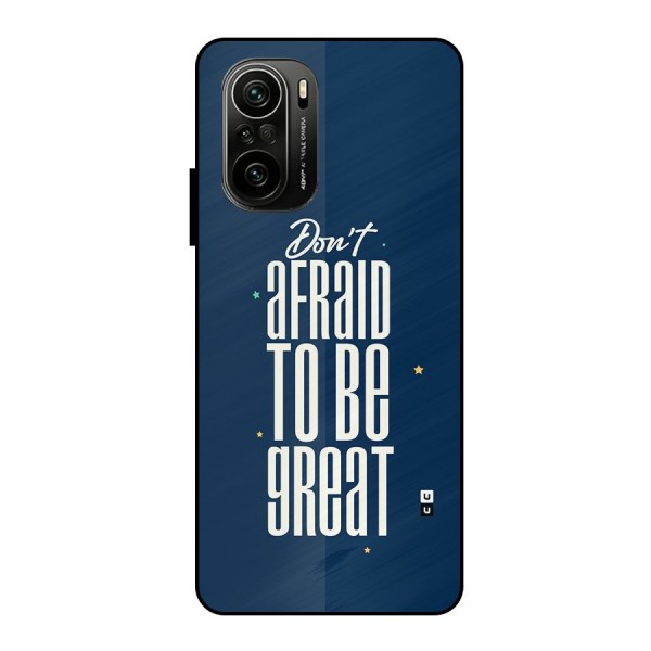 To Be Great Metal Back Case for Mi 11X Pro