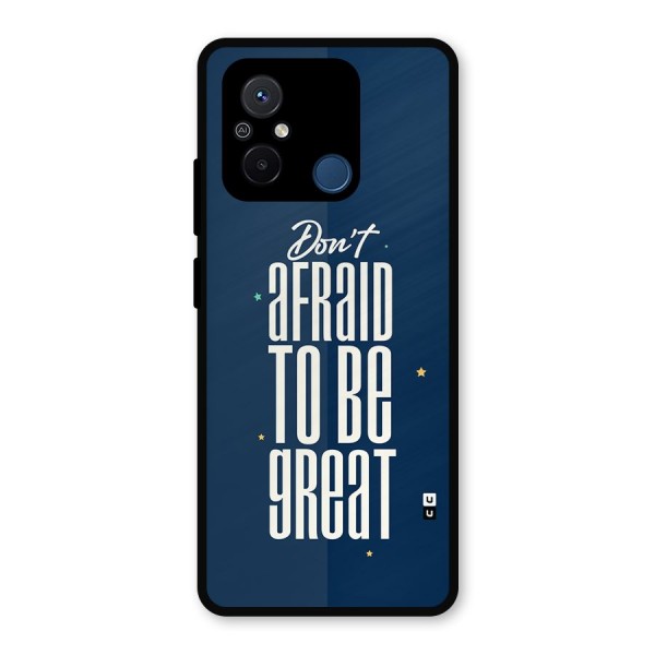 To Be Great Metal Back Case for Poco C55