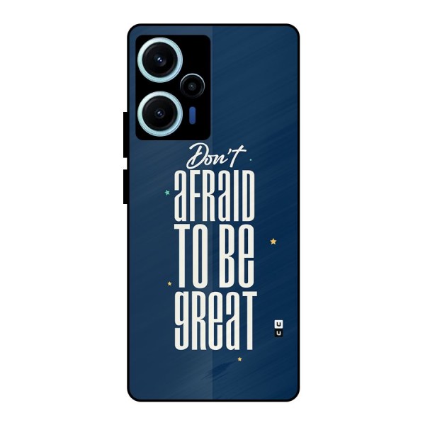 To Be Great Metal Back Case for Poco F5