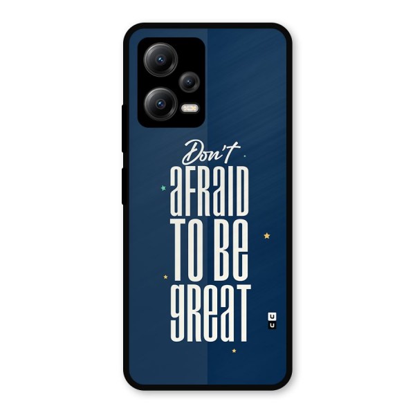 To Be Great Metal Back Case for Poco X5