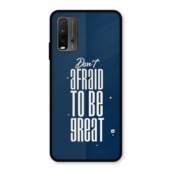 To Be Great Metal Back Case for Redmi 9 Power