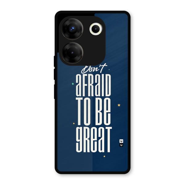 To Be Great Metal Back Case for Tecno Camon 20