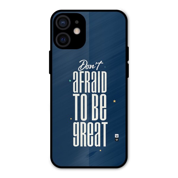 To Be Great Metal Back Case for iPhone 12 Mini