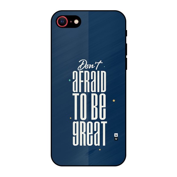 To Be Great Metal Back Case for iPhone SE 2020