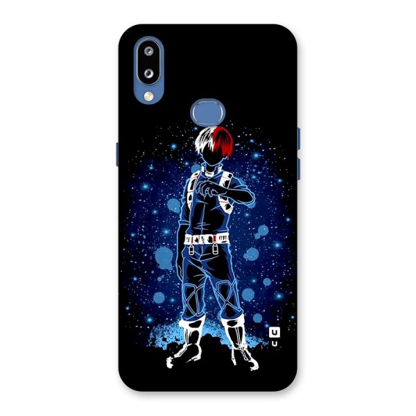 Todoroki Stance Back Case for Galaxy M01s