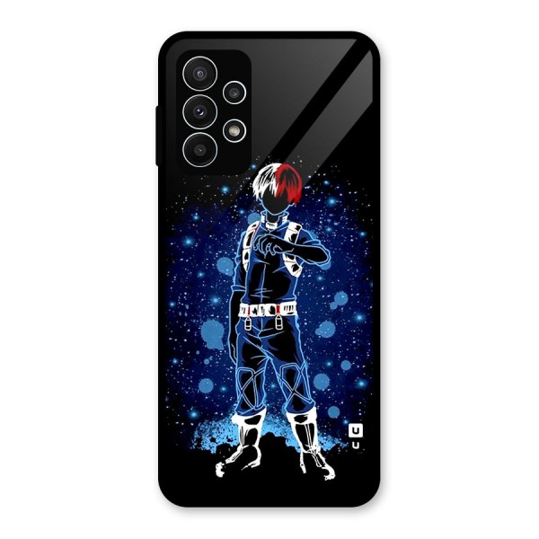 Todoroki Stance Glass Back Case for Galaxy A23