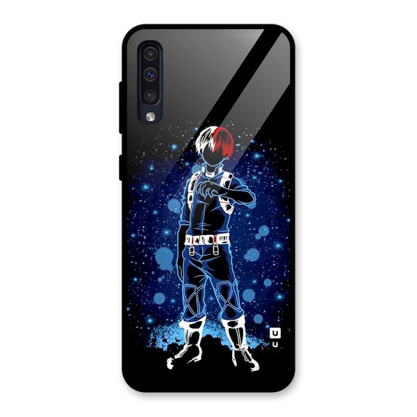 Todoroki Stance Glass Back Case for Galaxy A50s