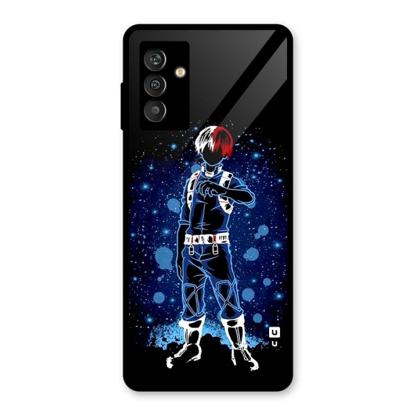 Todoroki Stance Glass Back Case for Galaxy M13