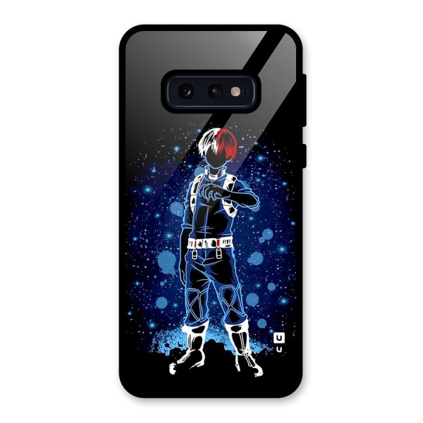 Todoroki Stance Glass Back Case for Galaxy S10e