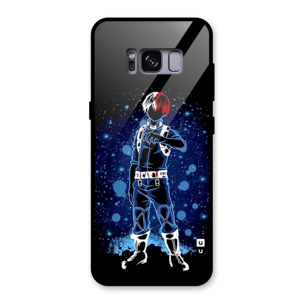 Todoroki Stance Glass Back Case for Galaxy S8