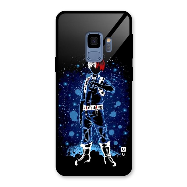 Todoroki Stance Glass Back Case for Galaxy S9