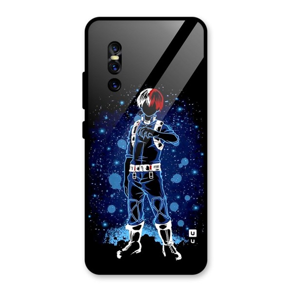 Todoroki Stance Glass Back Case for Vivo V15 Pro