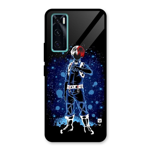 Todoroki Stance Glass Back Case for Vivo V20 SE