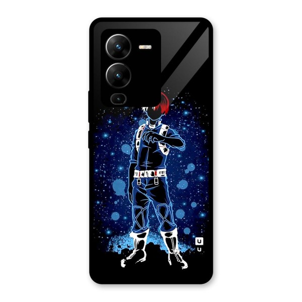 Todoroki Stance Glass Back Case for Vivo V25 Pro