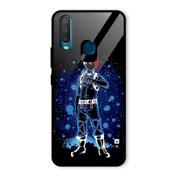 Todoroki Stance Glass Back Case for Vivo Y12