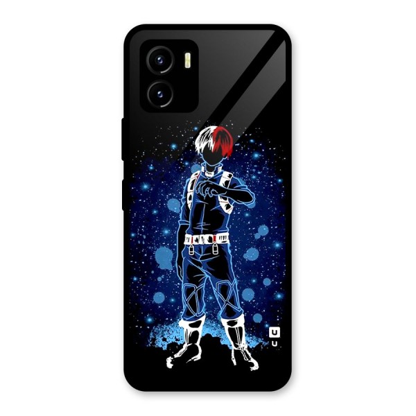 Todoroki Stance Glass Back Case for Vivo Y15s